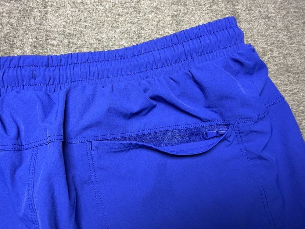 Fabletics Mens The Swim Trunks 7" Large Lined Stretch Admiral Blue Athletic